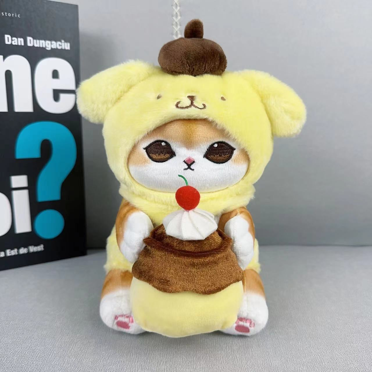 【PREORDER】Mofusand sanrio fluffy plush,keychain,pendant,12cm/15cm/20cm