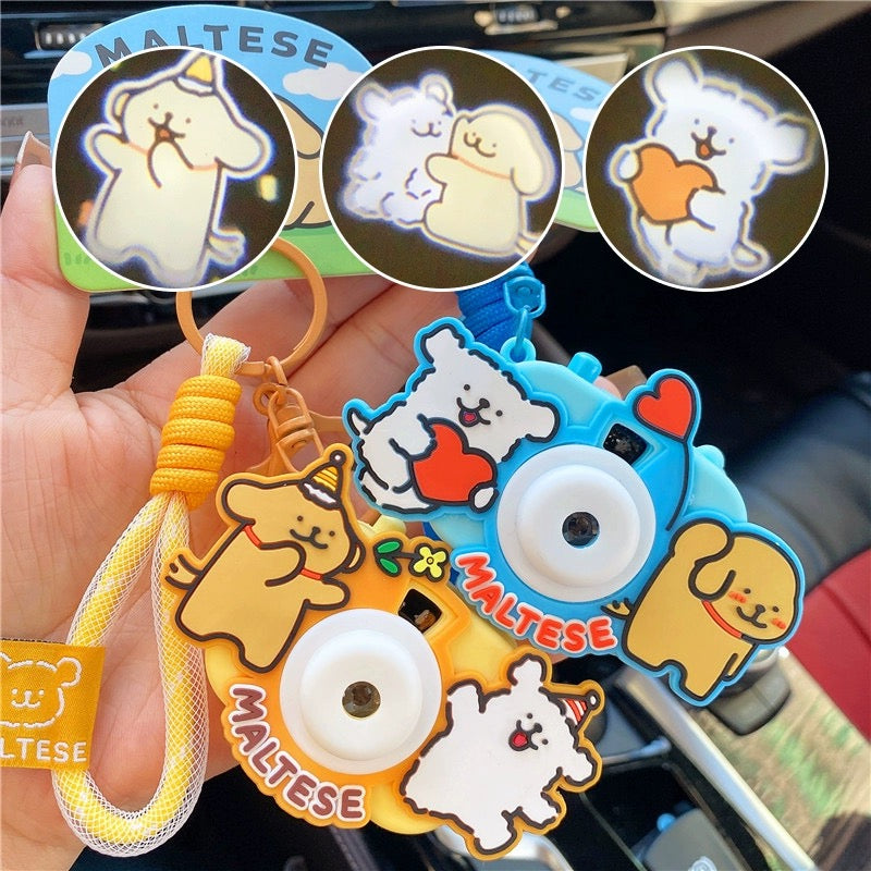 【PREORDER】MALTESE puppy keychain,many options