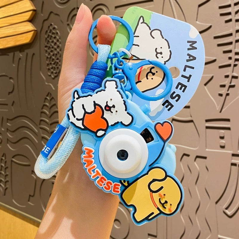 【PREORDER】MALTESE puppy keychain,many options