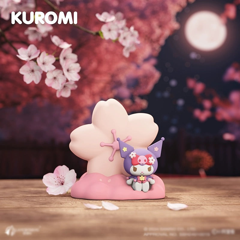 Sanrio sakura night light,Cinna and Kuromi design