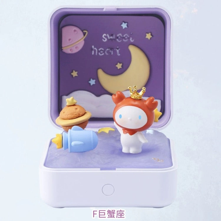12 constellations zodiac make a wish music light