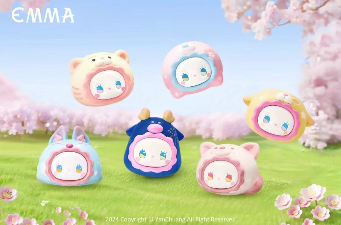 【PREORDER】Emma rua rua zoo limited sakura hanging card