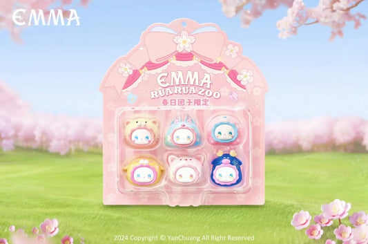 【PREORDER】Emma rua rua zoo limited sakura hanging card