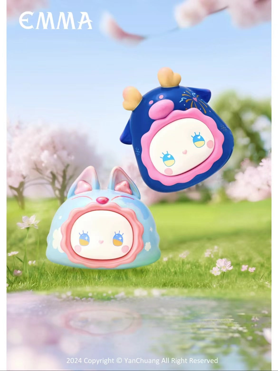 【PREORDER】Emma rua rua zoo limited sakura hanging card