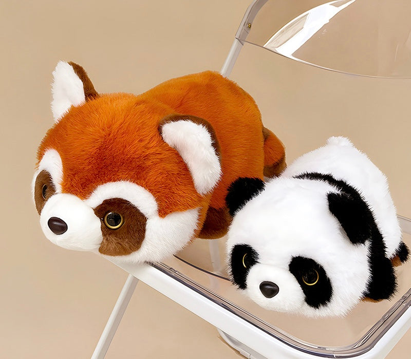 【PREORDER】Magical panda plush doll, red panda disguised as a panda,20cm