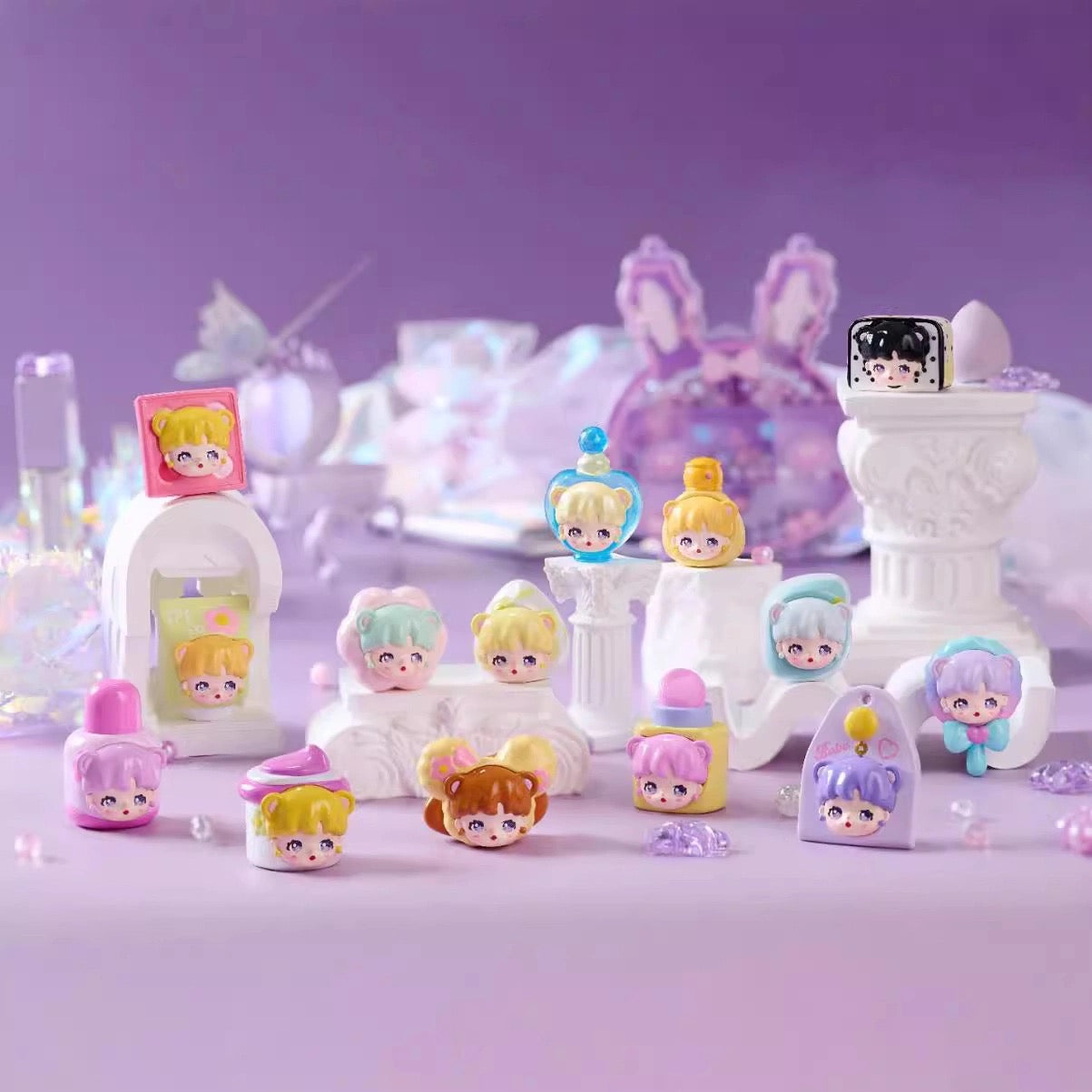 Bobo's Makeup Bag Mini Bean,4 In 1 Box