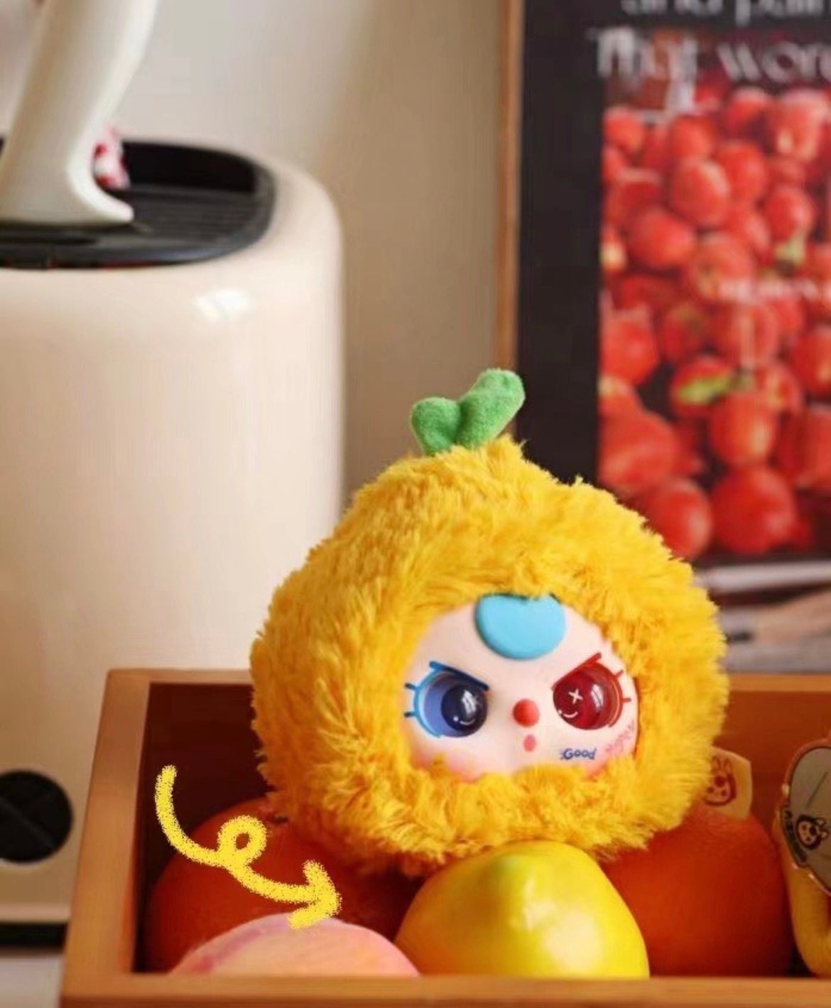 【CNY SALE-CONFIRMED DESIGNS】Baby 3 Orchard Plush Pendant