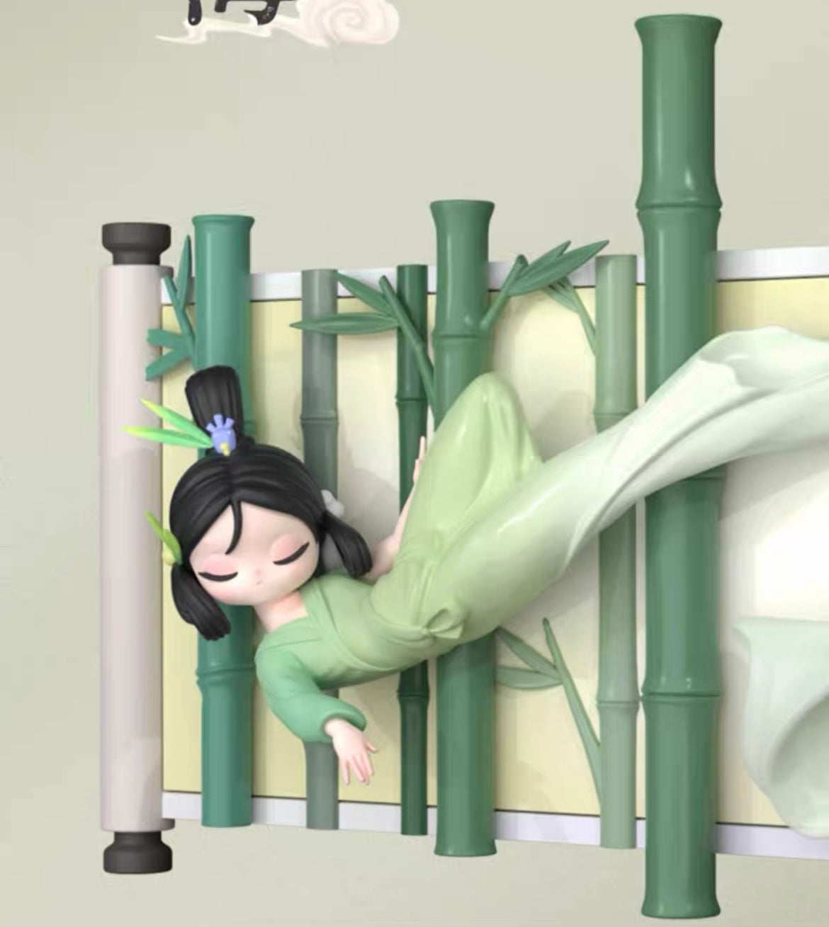 Sleep Chinese Scrolls-lantern one left