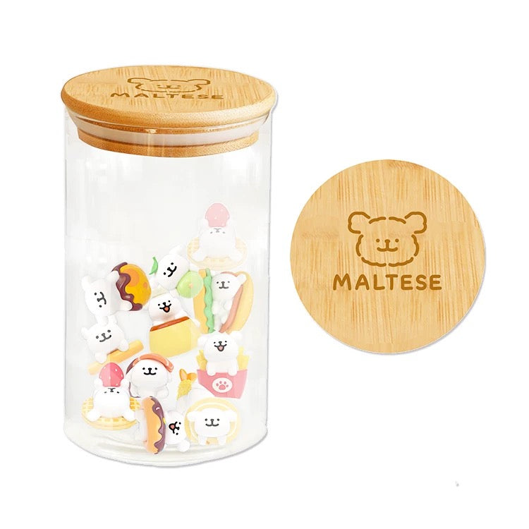 Maltese Puppy Party Time Mini Bean,5 In 1 Bag