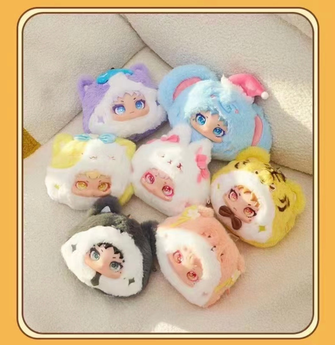 【NEW ARRIVAL】YAYA Cute Emotional Paradise Pendant Plush Doll