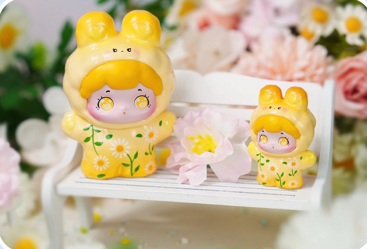 Baobao Spring Outing Season Plush Size Mini Bean-Spring Peach