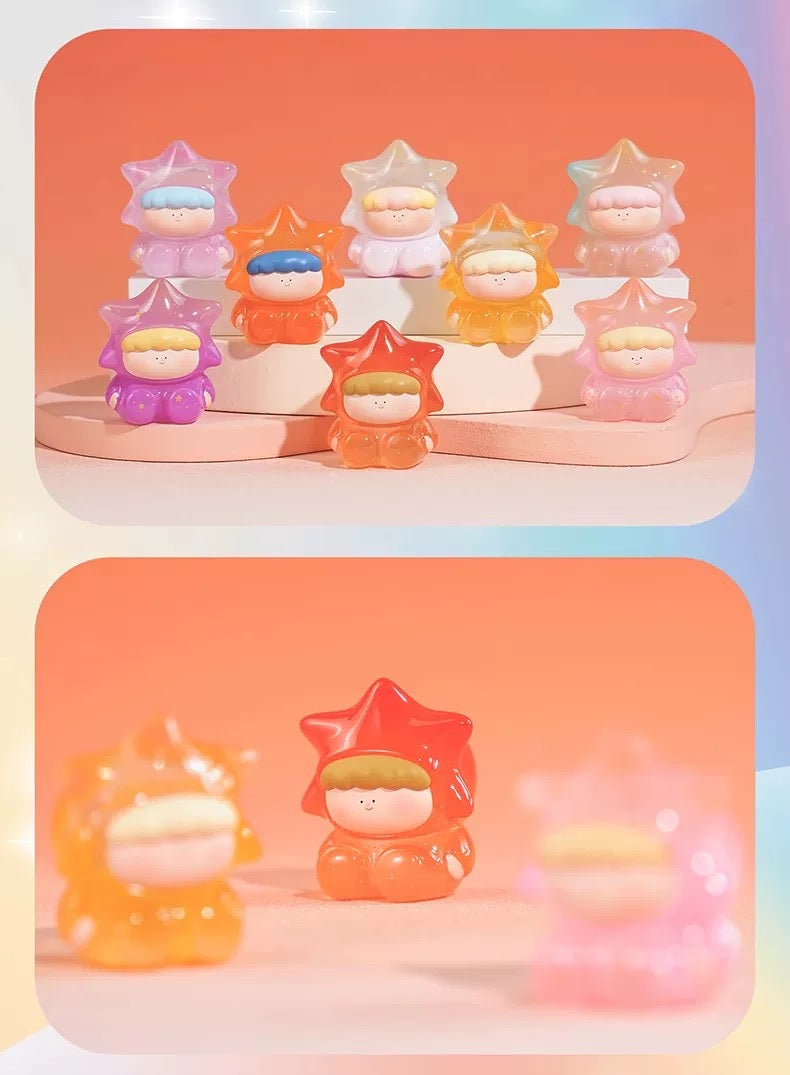 Wishing stars Mini Bean Toy,5 In 1 Bag