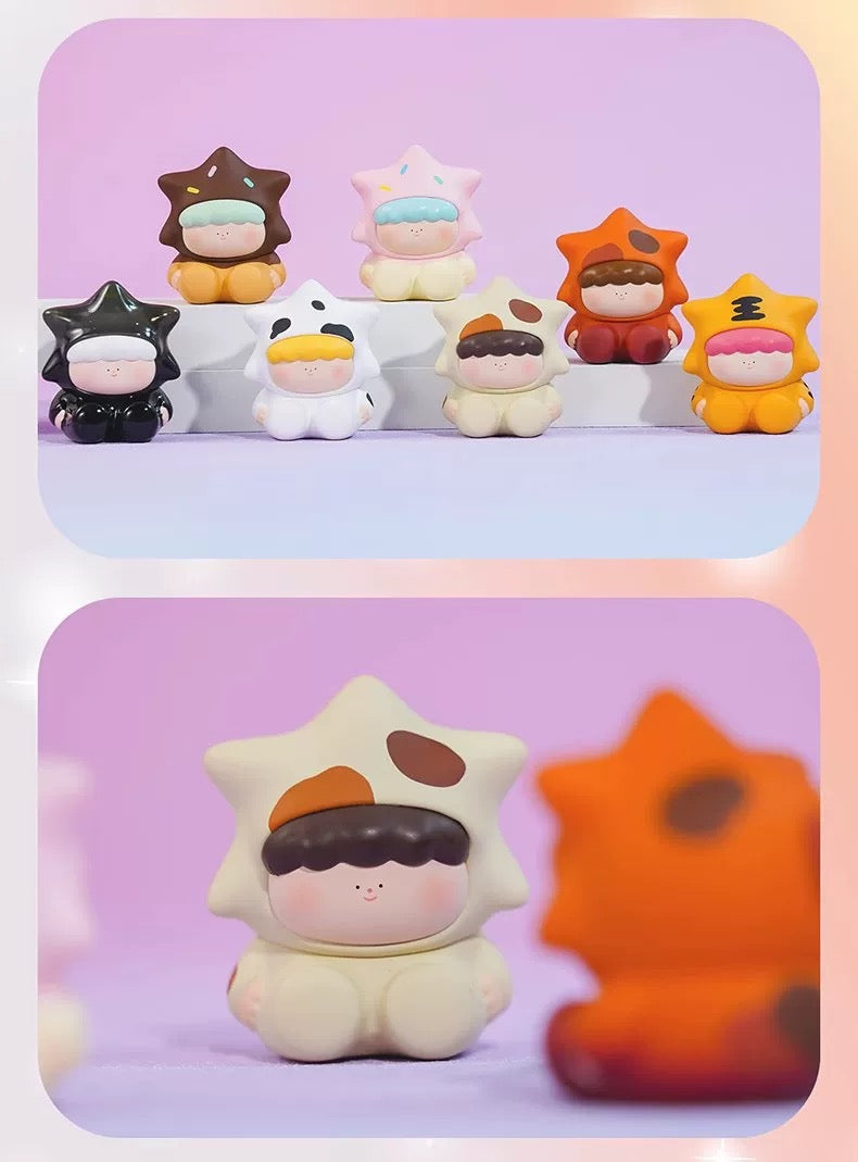 Wishing stars Mini Bean Toy,5 In 1 Bag