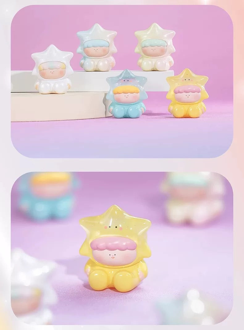 Wishing stars Mini Bean Toy,5 In 1 Bag