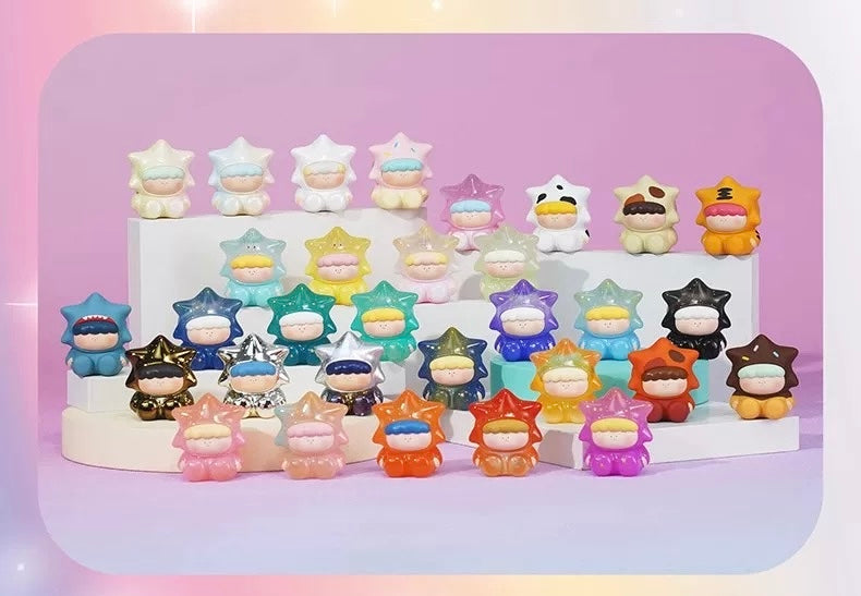 Wishing stars Mini Bean Toy,5 In 1 Bag