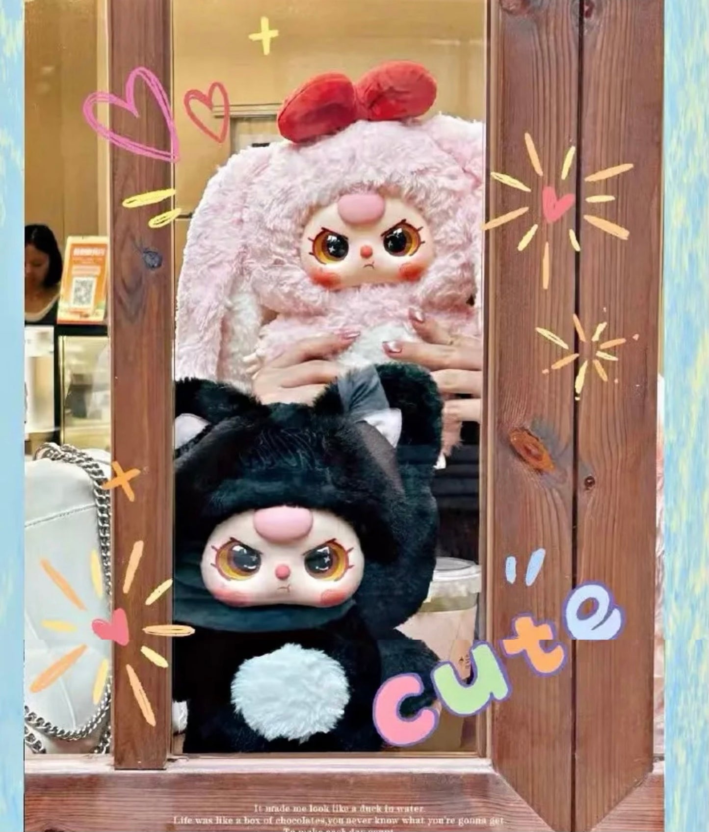 【CNY SALE-CONFIRMED DESIGNS】Baby 3 400% Plush Doll V1