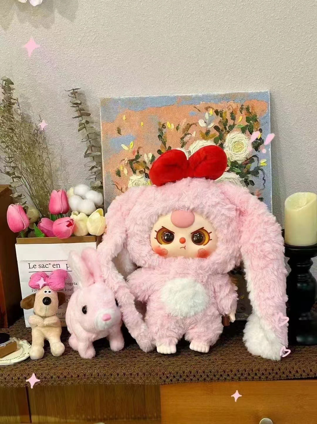 【CNY SALE-CONFIRMED DESIGNS】Baby 3 400% Plush Doll V1