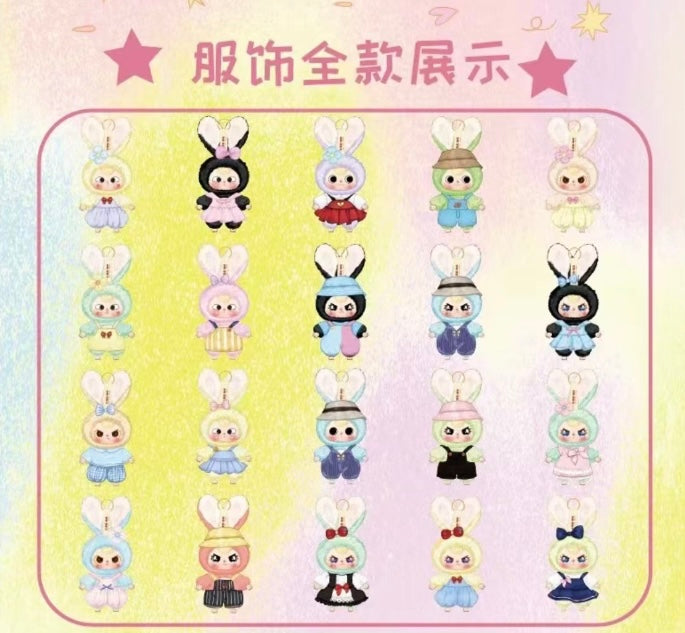 Baby 3 Macaron Bunny Plush Doll V1