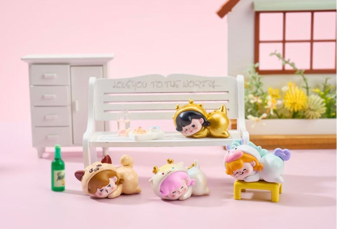 Fluffy Fairy Tale Time Mini Bean Toy,2 Beans