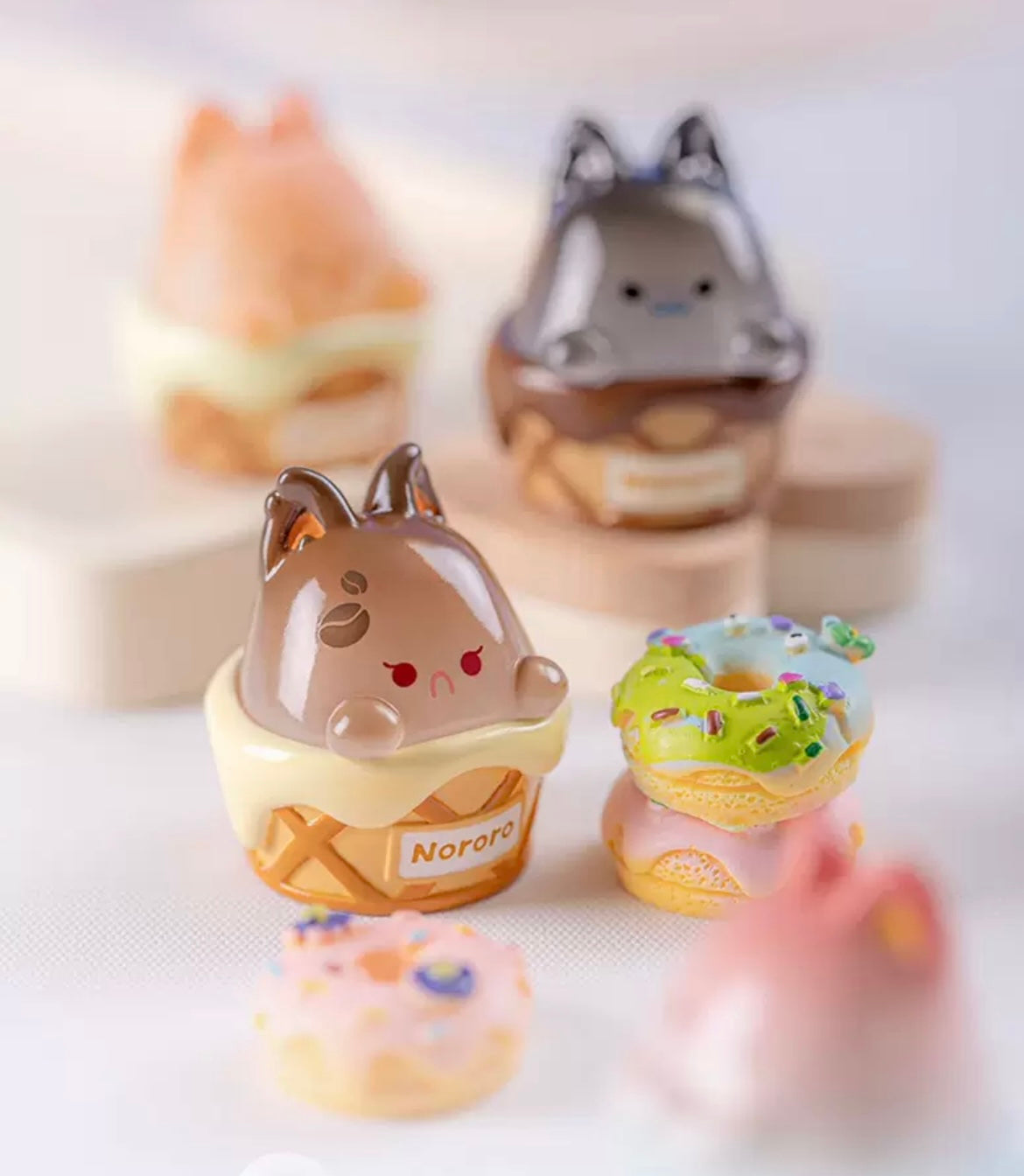 Nororo Sweet Fantasies 2.0 Mini Bean Toy,4 In 1 Bag