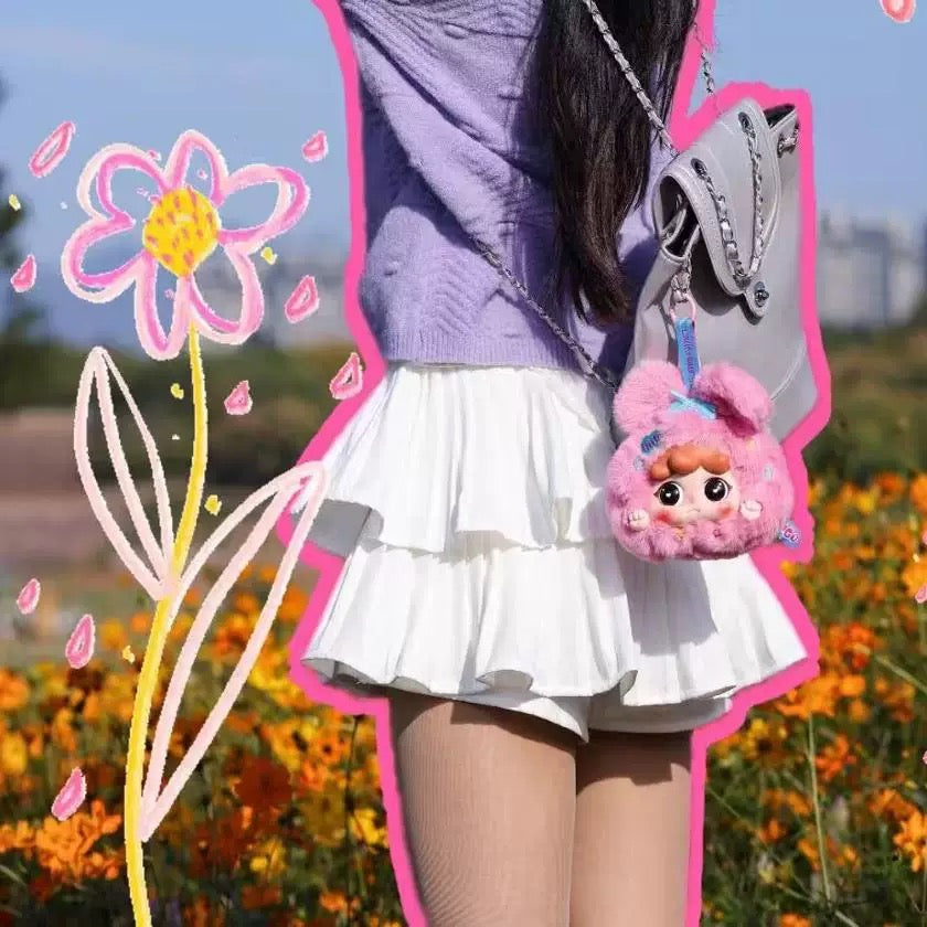 【NEW ARRIVAL】Migo Let’s Travel Together Zipper Bag Plush Doll