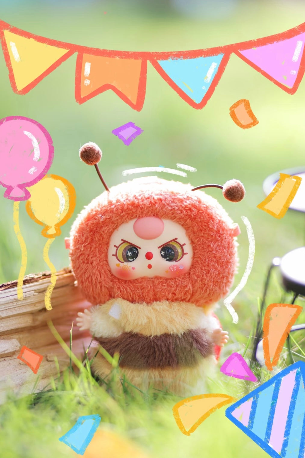 Baby 3 Elf Plush Doll