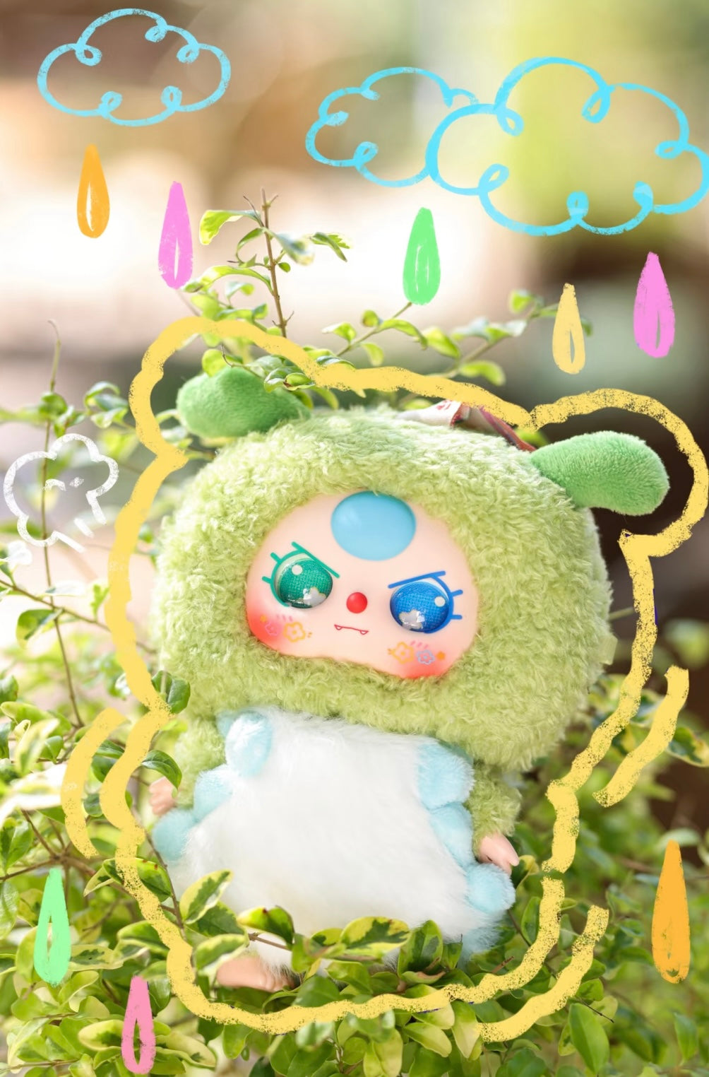 Baby 3 Elf Plush Doll