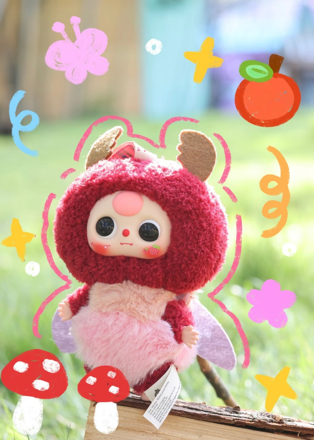 Baby 3 Elf Plush Doll