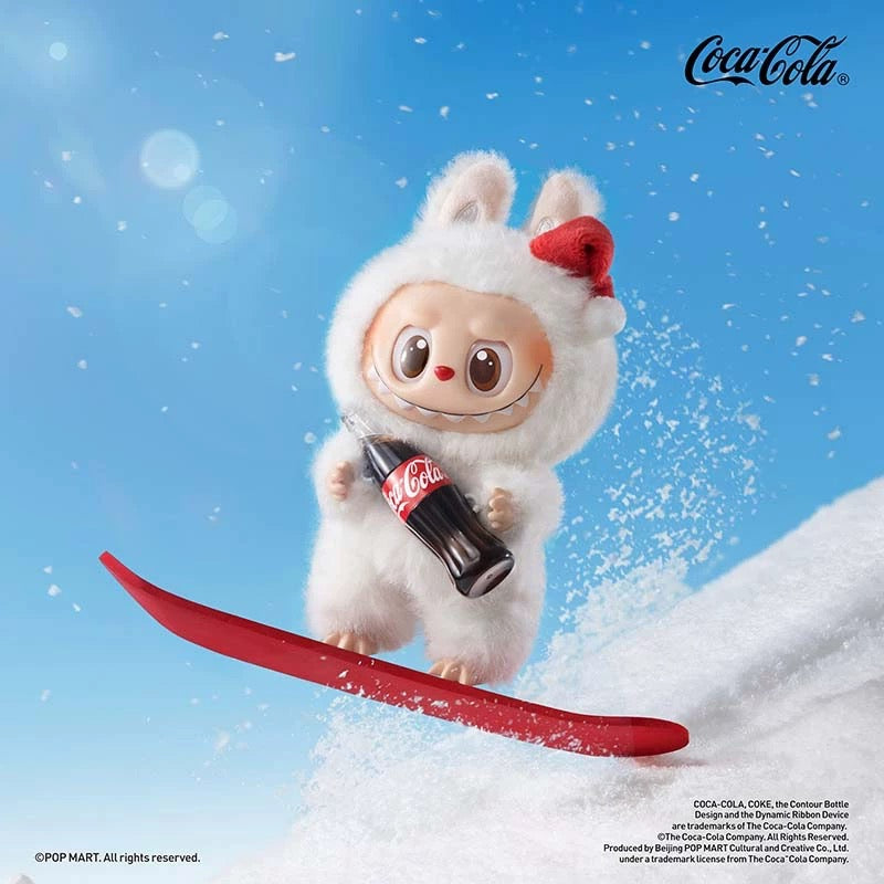 The Monsters Labubu Coca Cola Vinyl Face Plush Doll