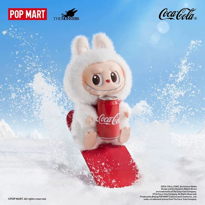 The Monsters Labubu Coca Cola Vinyl Face Plush Doll