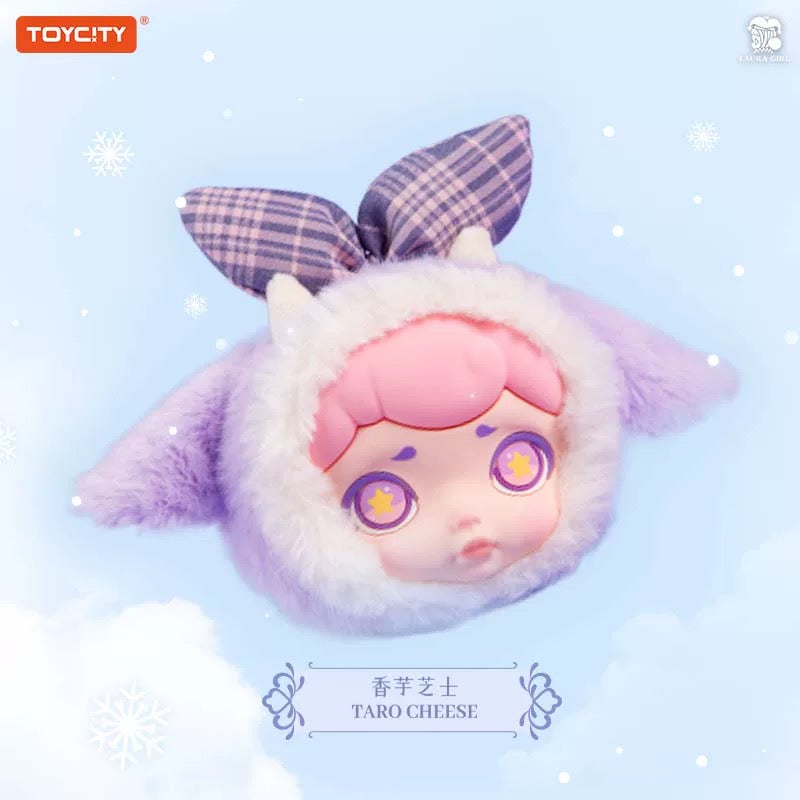 Laura Winter Tea Party Fluffy Earphone Bag