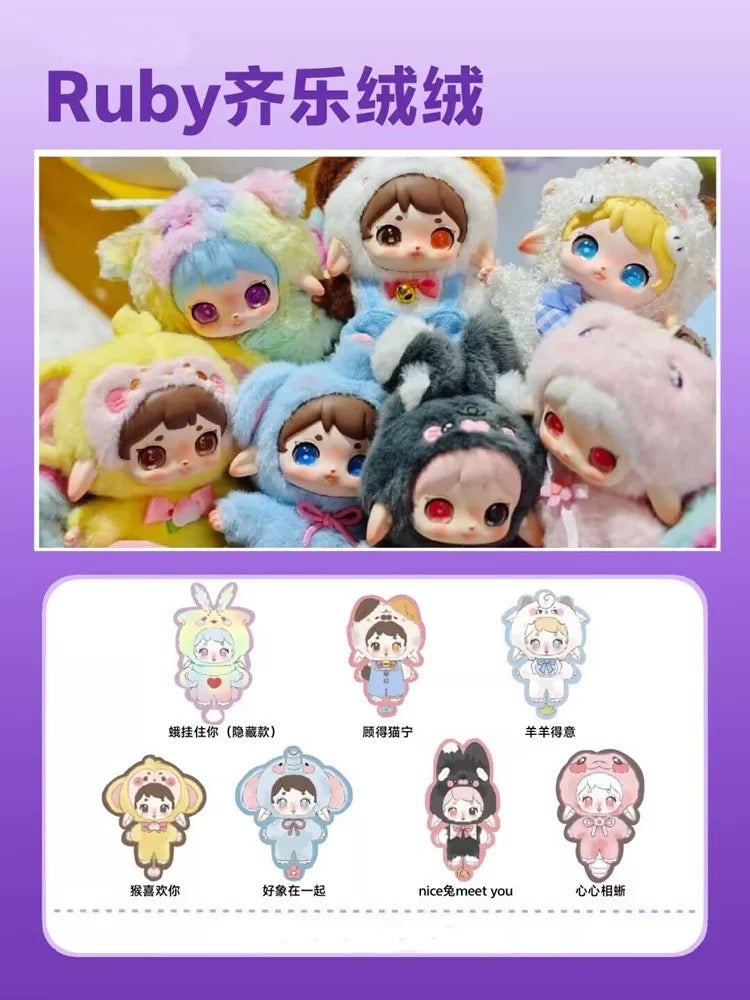 Ruby Happy Fluffy Plush Doll