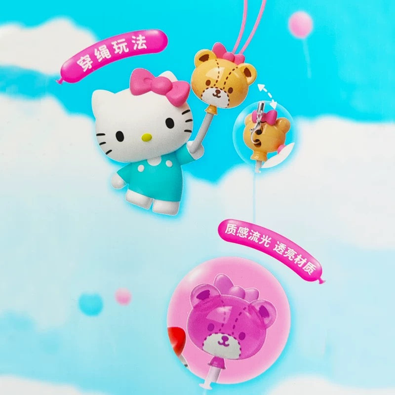 Sanrio Characters Balloon Tour Mini Bean,3 Beans