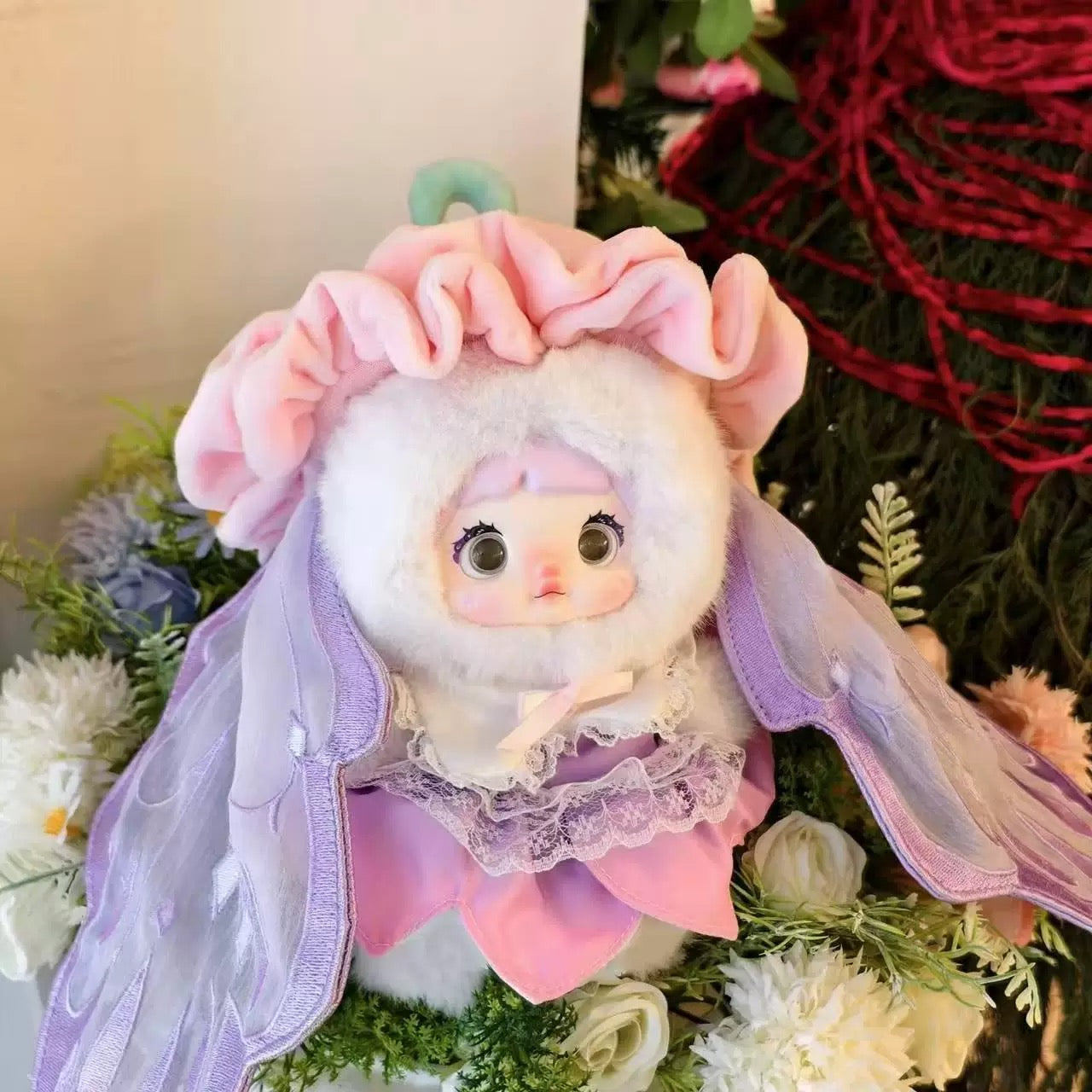 【NEW ARRIVAL】Nommi Freesia Plush Hanging Card