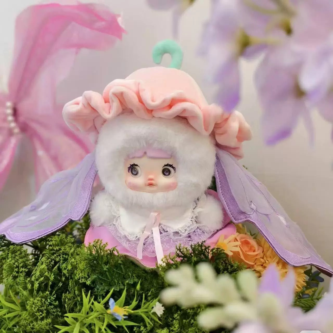 【NEW ARRIVAL】Nommi Freesia Plush Hanging Card