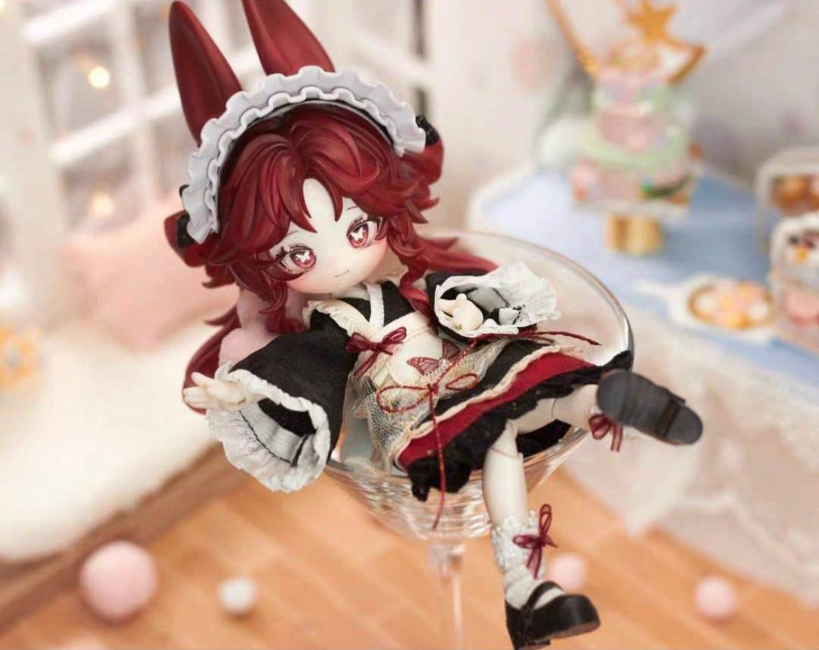 【NEW ARRIVAL】INEDIBLE Bjd Doll,Bunny Jump Time Toy,secret,special,hanging card