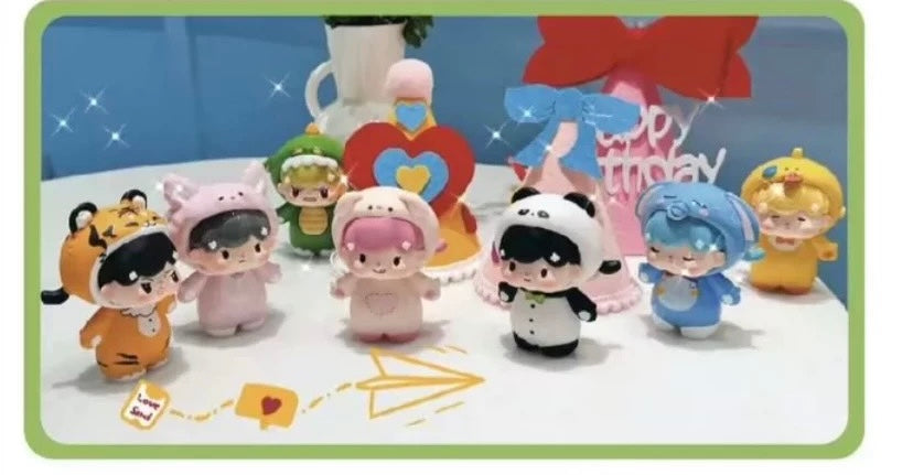【NEW ARRIVAL】Billie's Pajama Party PVC Mini Bean Toy