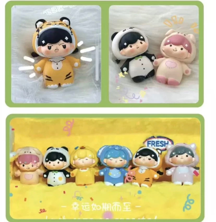 【NEW ARRIVAL】Billie's Pajama Party PVC Mini Bean Toy