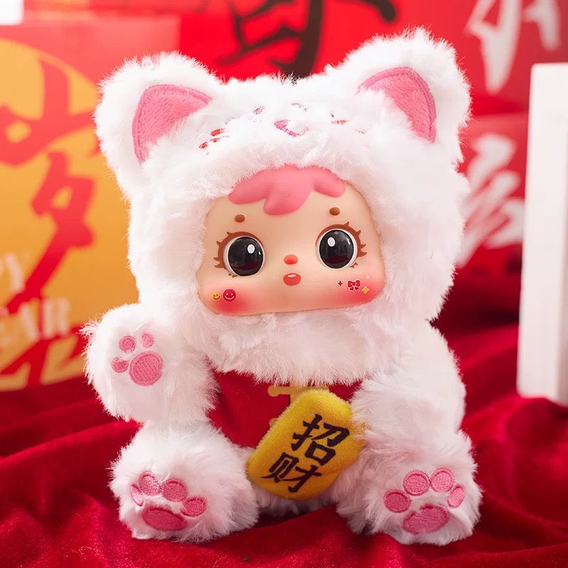Samuel Lucky Cat Plush Doll