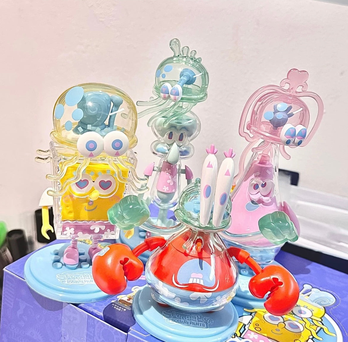 SpongeBob Jellyfish Blocks Toy