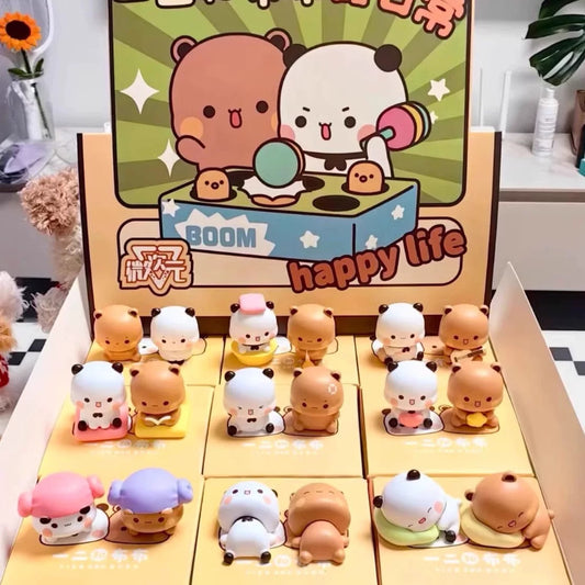Yier And Bubu Happy Life Mini Bean Toy,2 In 1 Box