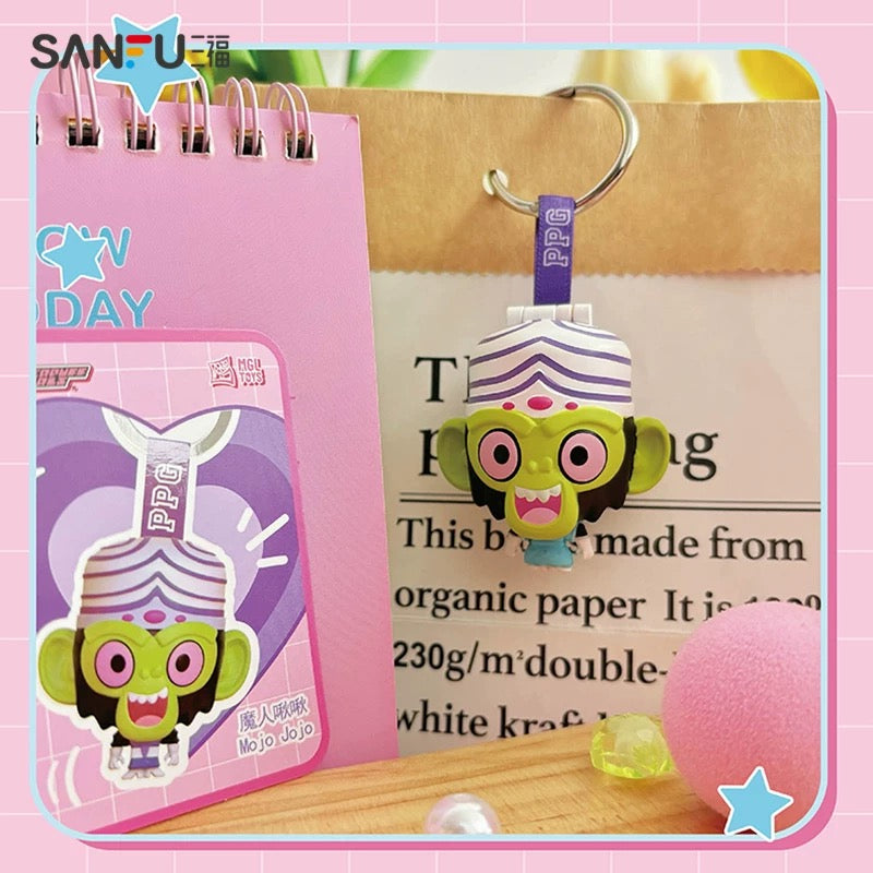 【NEW ARRIVAL】Powerpuff Girls Turn Around Change Outfit Pendant Toy