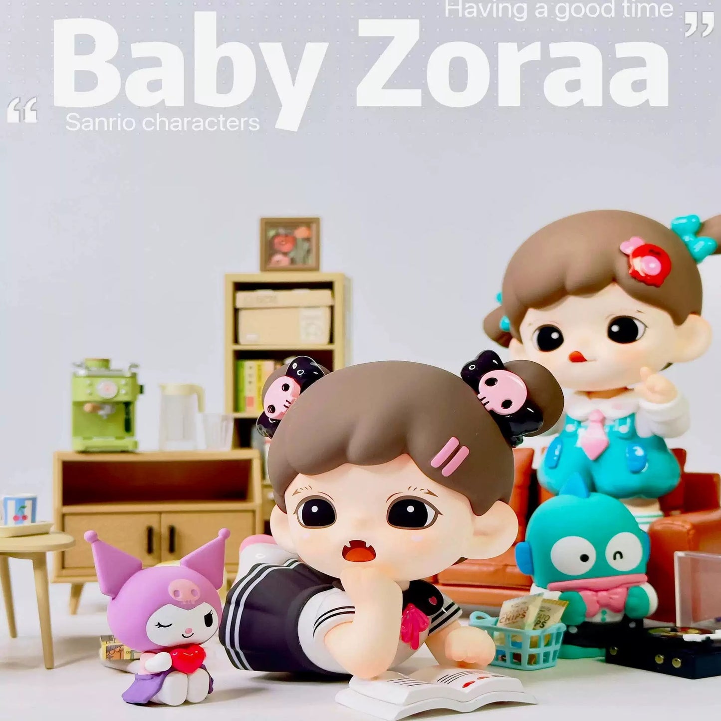Baby Zoraa Sanrio Having A Good Time Toy