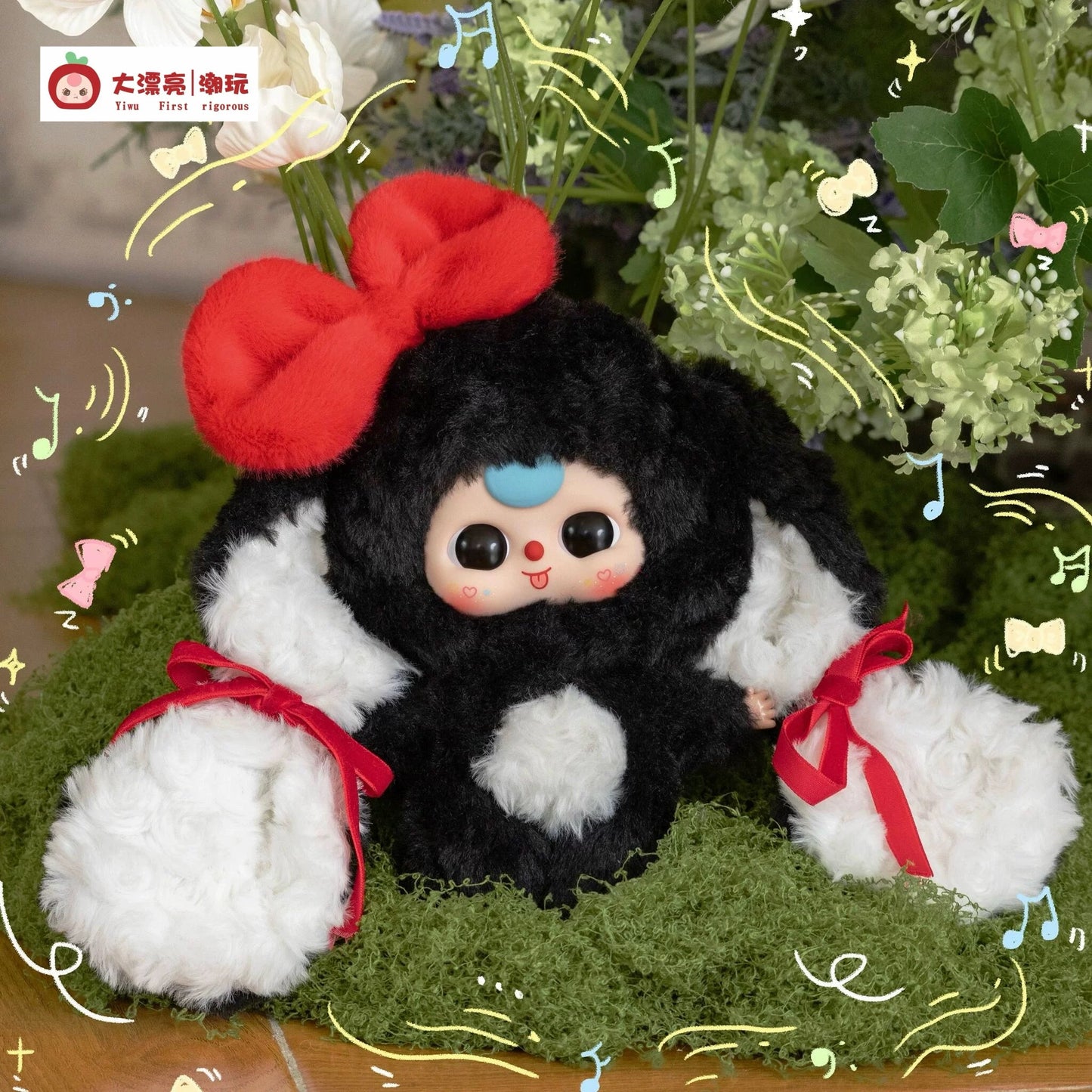 Baby 3 Bunny Return Plush Doll