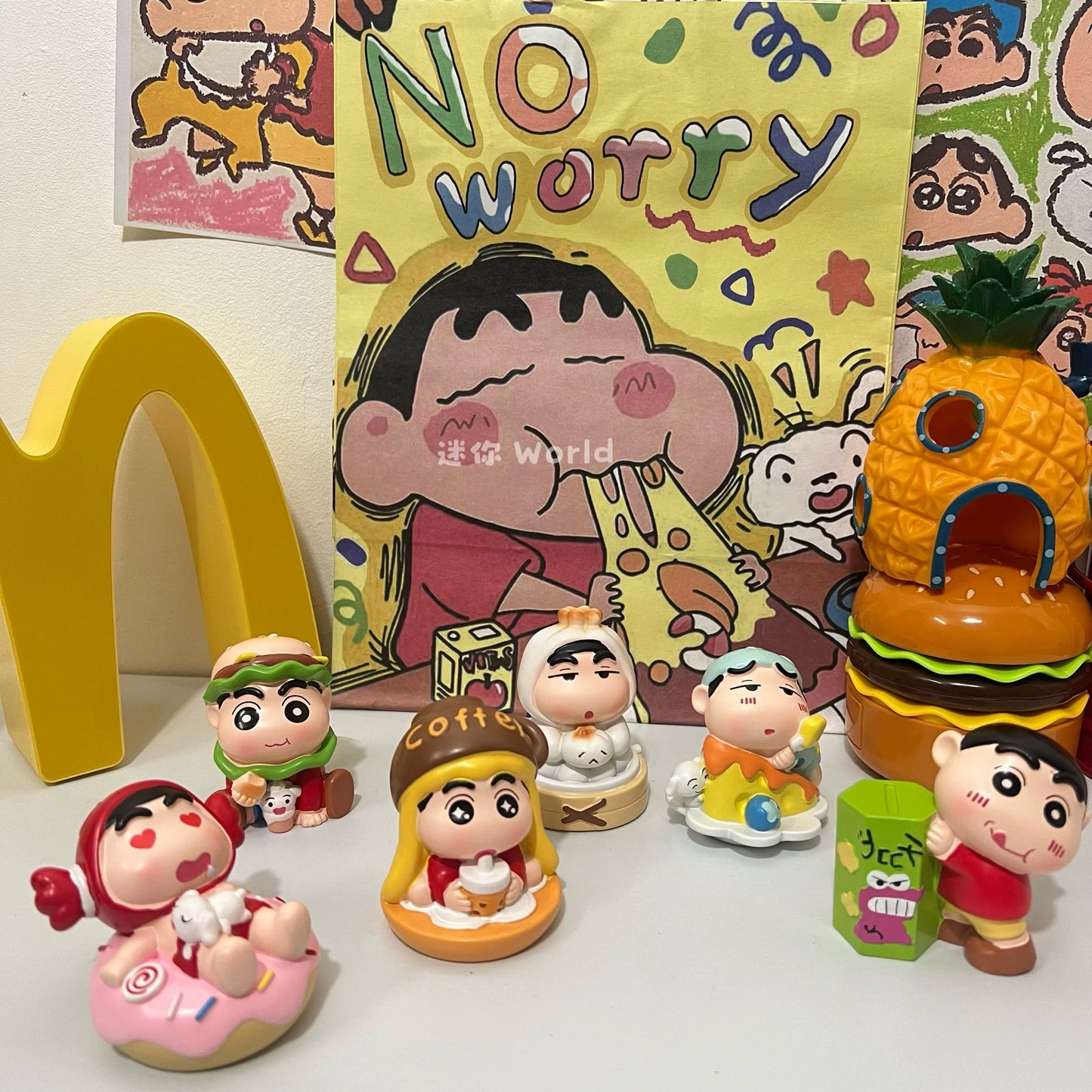Shinchan Greedy Food God Toy