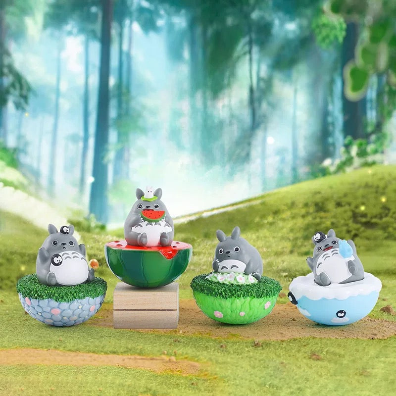 【NEW ARRIVAL】Ghibli Totoro Listen To The Wind Tumbler Toy,2 boxes
