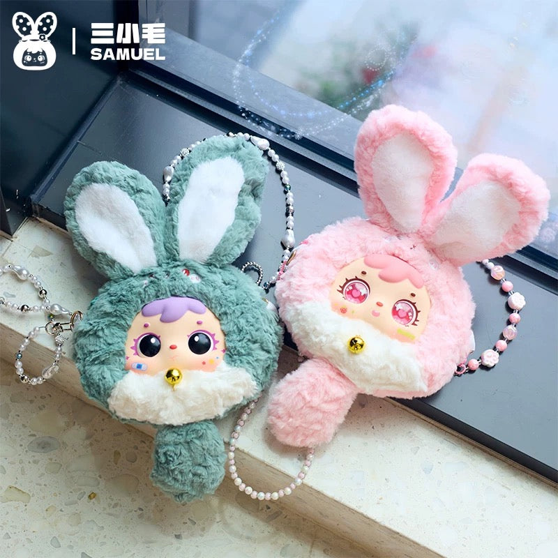 【NEW ARRIVAL】Samuel Dopamine Rabbit Chain Plush Doll Bag