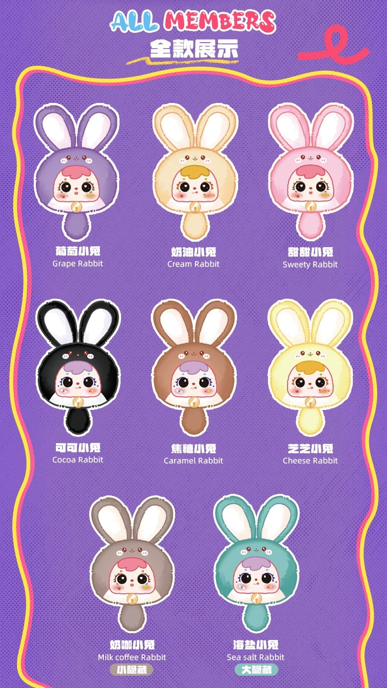 【NEW ARRIVAL】Samuel Dopamine Rabbit Chain Plush Doll Bag