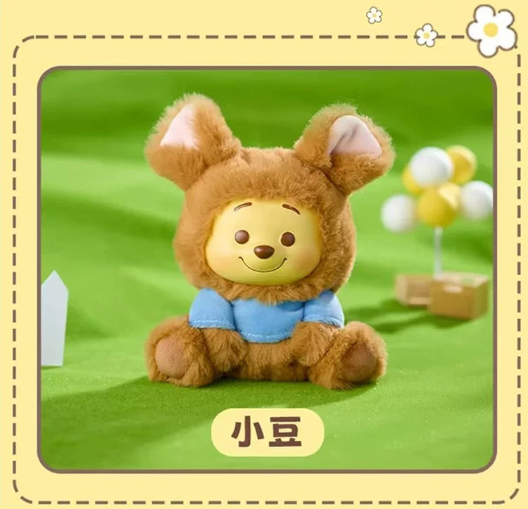 Disney Winnie The Pooh Naughty Team Vinyl Plush Doll