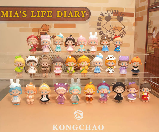 Mia's Life Diary Mini Bean Toy,4 In 1 Box